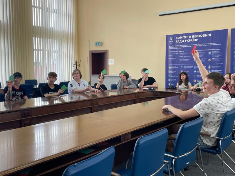 Студенти Фахового коледжу КІБіТ під час ознайомчої практики зі спеціальностей «Менеджмент» і «Фінанси»