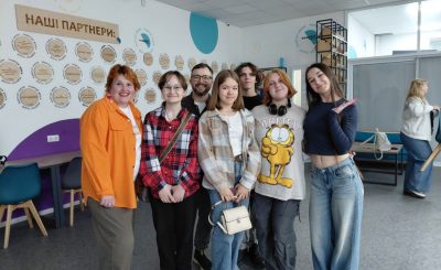Студенти спеціальності «Соціальна робота» Фахового коледжу КІБіТ під час ознайомчої практики
