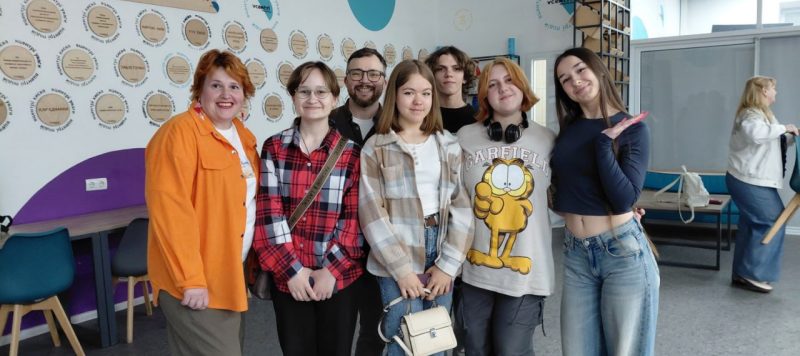 Студенти спеціальності «Соціальна робота» Фахового коледжу КІБіТ під час ознайомчої практики